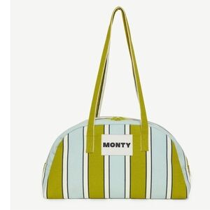 Monty Arc Organic Cotton - Lagoon & Moss